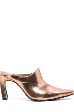 ECKHAUS LATTA Panelled leather mules