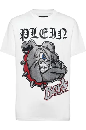 Philipp Plein Bulldogs cotton T-shirt