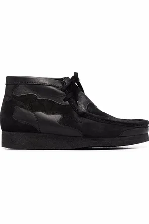 Clarks Wallabee Patch camouflage boots