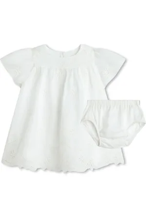 Chloé Short-sleeve organic cotton dress set