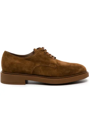 Gianvito Rossi William suede derby shoes