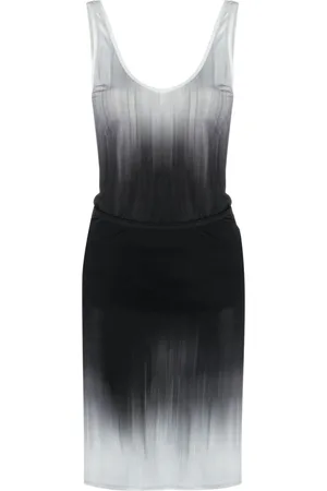 Peter Do Ombré-effect sleeveless dress
