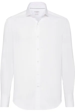Brunello Cucinelli Long-sleeve cotton shirt