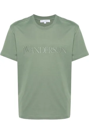 J.W.Anderson Logo-embroidered cotton T-shirt