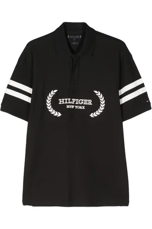 Tommy Hilfiger Monotype Stripe cotton polo shirt