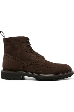 Scarosso Thomas lace-up suede boots