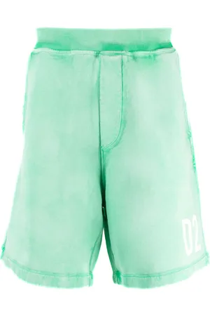 Dsquared2 Logo-print cotton track shorts