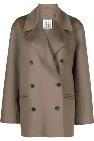 Totême Double-breasted wool coat