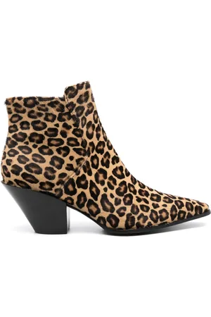 ROBERTO FESTA Frediana leopard-print 65mm boots