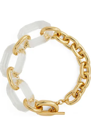 Paco rabanne Cable-link transparent necklace
