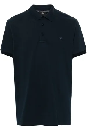 Etro Embroidered-logo polo shirt