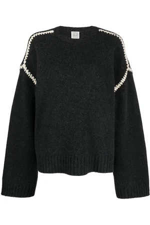 Totême Embroidered wool jumper
