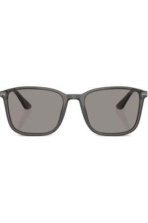 Giorgio Armani Logo-print square-frame sunglasses