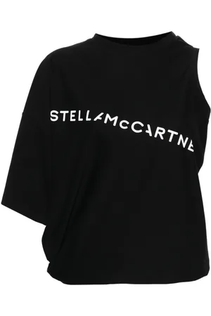 Stella McCartney Asymmetric cotton top
