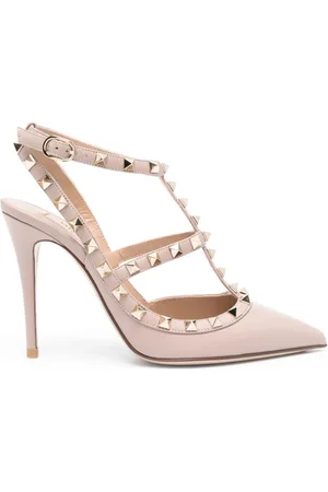 VALENTINO GARAVANI Rockstud 105mm leather pumps