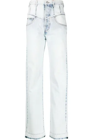 Isabel Marant Noemie high-rise straight-leg jeans