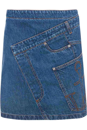 J.W.Anderson Twisted denim miniskirt