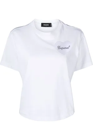 Dsquared2 Logo-appliqué cotton T-shirt