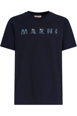 Marni Logo-print cotton T-shirt