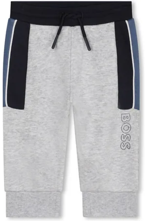 HUGO BOSS Logo-print drawstring track pants