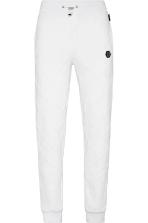 Philipp Plein Diamond-quilted track pants
