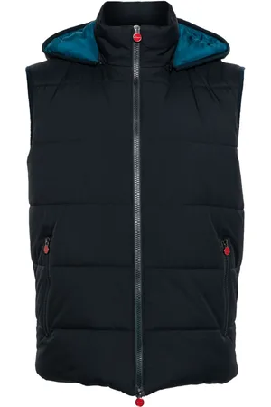 Kiton Zip-up hooded gilet