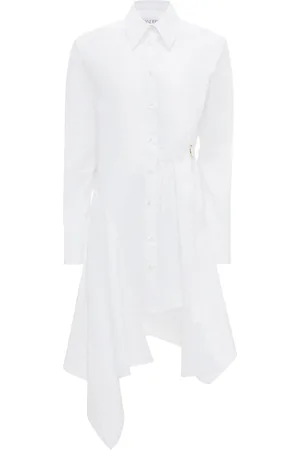 J.W.Anderson Asymmetric cotton shirtdress