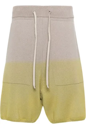 Moncler Ombré-effect cashmere shorts