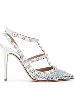 VALENTINO GARAVANI 100mm Rockstud sequinned pumps