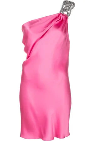 Stella McCartney Falabella crystal-chain minidress