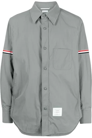 Thom Browne RWB armband piqué shirt jacket