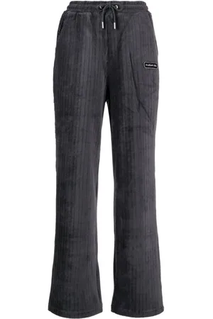 Musium Div. Wide-leg ribbed trousers