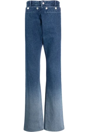 Botter Double-waistband straight-leg jeans