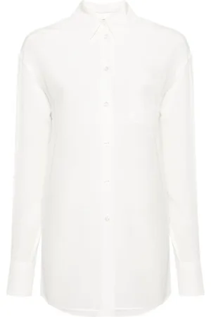 Sportmax Crepe de chine silk shirt