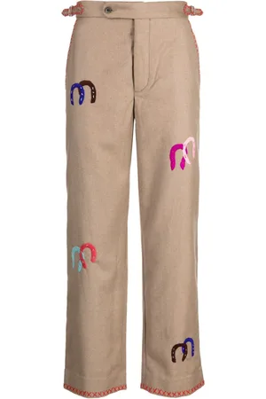 BODE Horseshoe straight-leg trousers