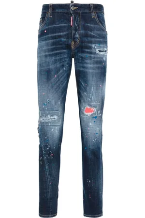 Dsquared2 Sexy Twist straight-leg distressed jeans