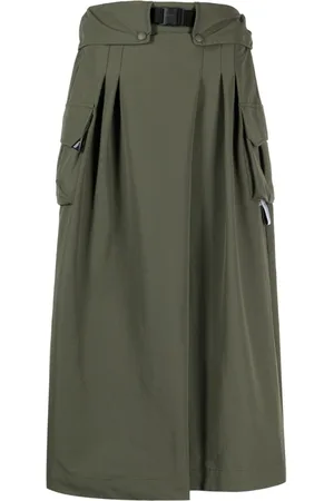 Musium Div. Overlapping wide-leg trousers