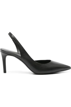 Michael Kors Chelsea slingback leather pumps