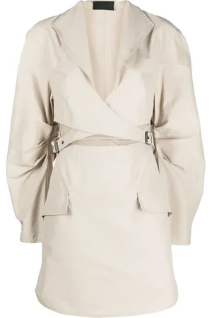 HAN Kjøbenhavn Cut-out-detail belted dress