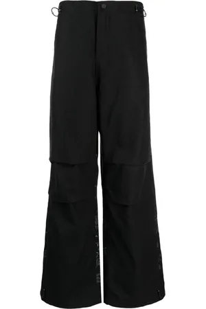 Maharishi Elasticated-waist straight-leg trousers