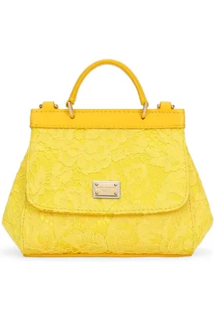 Dolce & Gabbana Corded-lace satin tote bag