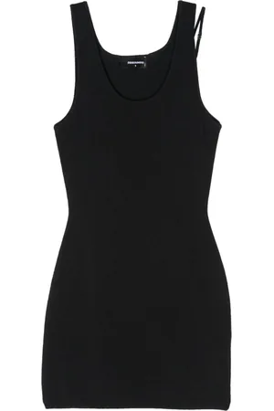 Dsquared2 Logo plaque mini dress