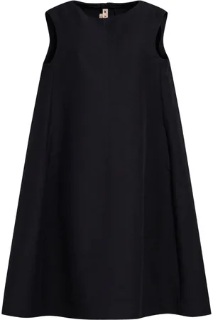 Marni Flared cotton midi dress