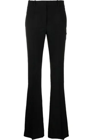 VERSACE Baroque-jacquard flared trousers