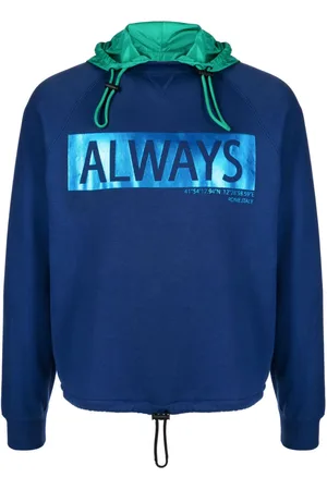 VALENTINO GARAVANI Always layered-effect cotton hoodie
