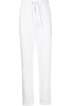 VALENTINO GARAVANI Rockstud-embellished cotton track pants