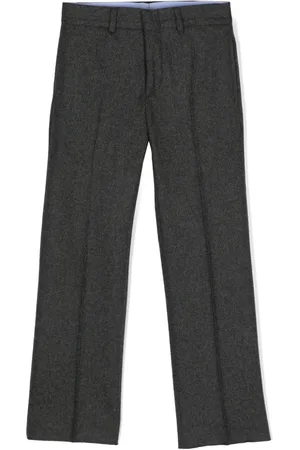 Ralph Lauren Mélange felted-wool trousers