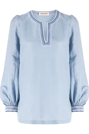 EMPORIO Vera embroidered blouse