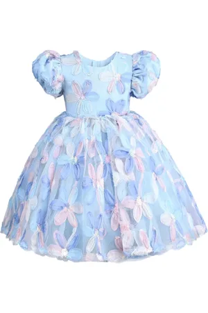 Mimi Tutu Daisy bow-detail flared dress