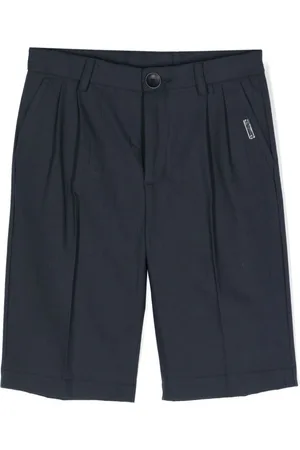 MONNALISA Ribbed cotton shorts